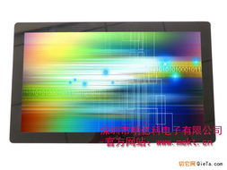 电容触摸显示器 细腻交互与高透画质的完美结合